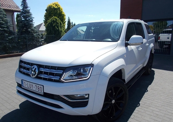 Volkswagen Amarok cena 88000 przebieg: 132000, rok produkcji 2015 z Leszno małe 596